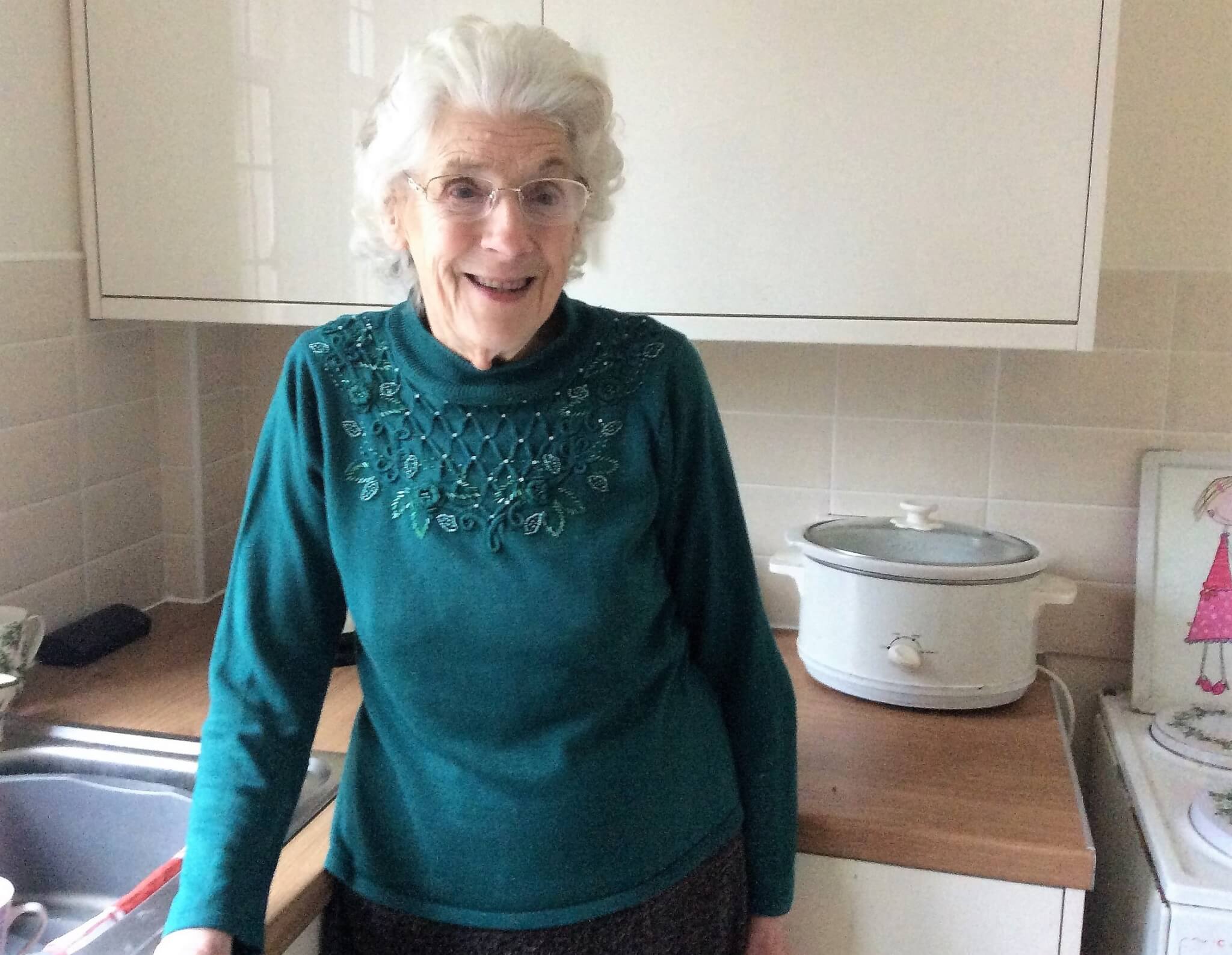 Glover's Trust resident Hazel