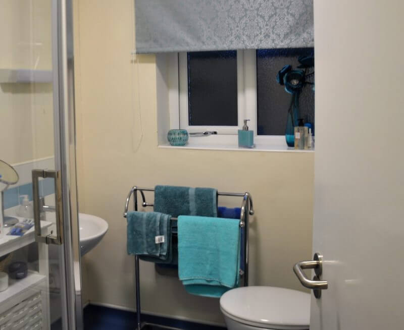 Refurbished bathroom at Glover's Trust