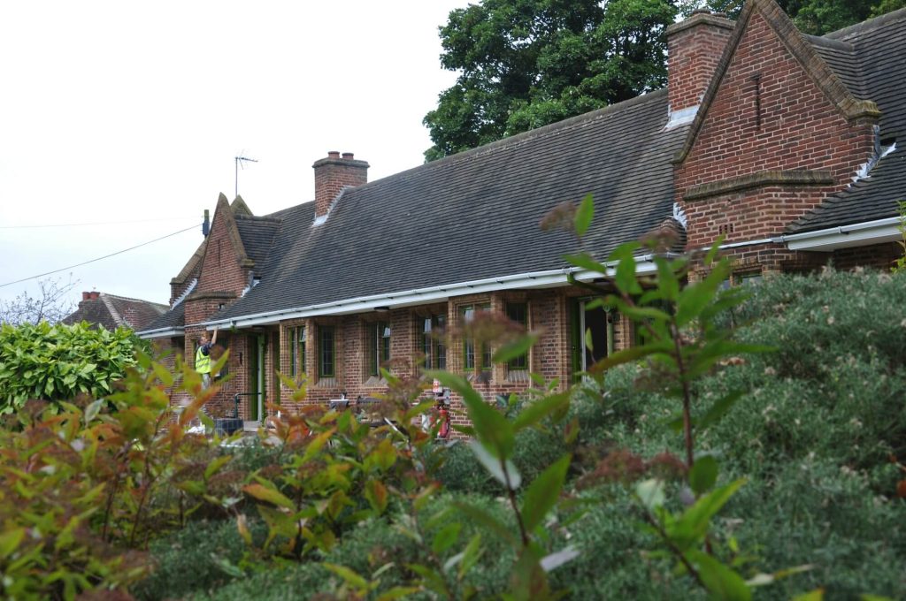 Redecoration of Glover's Trust exterior